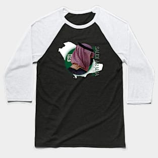 SAUDI ARABIA's TRADITIONALE DRESS GREEN SAUDI Baseball T-Shirt